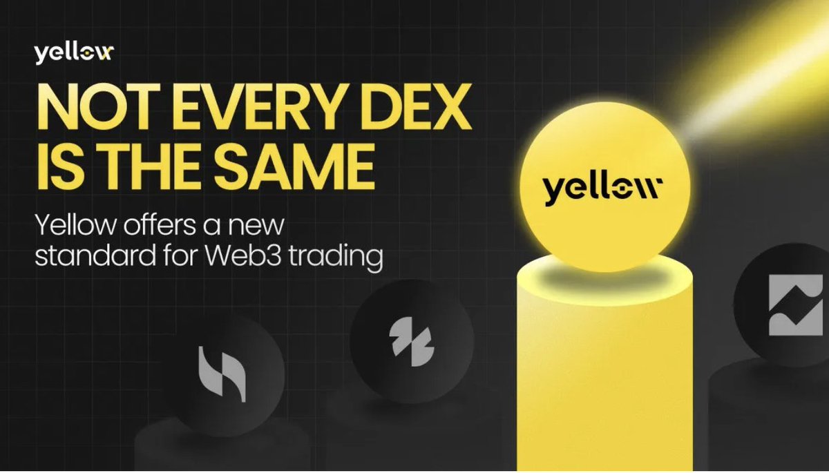 Here's just one reason why the Yellow trading platform will be better than so many others.

Typically on decentralized exchanges (DEXs) you must bridge your money to THEIR chain, and are then trapped in their walled garden before manufacturing an exit.

But Yellow is different.