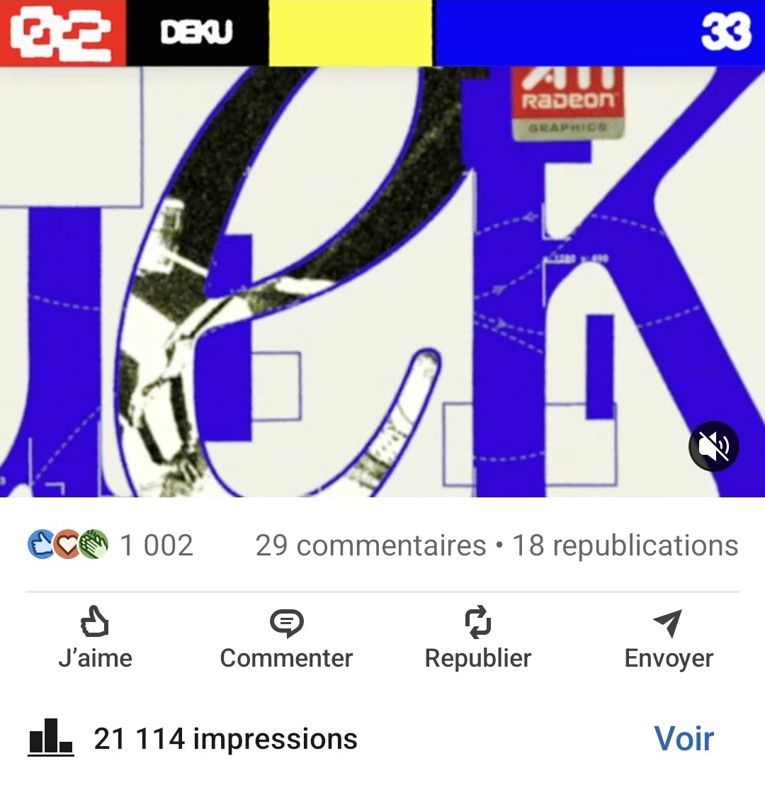 Ptn les stats sont dingues sur linkedin ! 
Merci encore les gars 🫶🏼