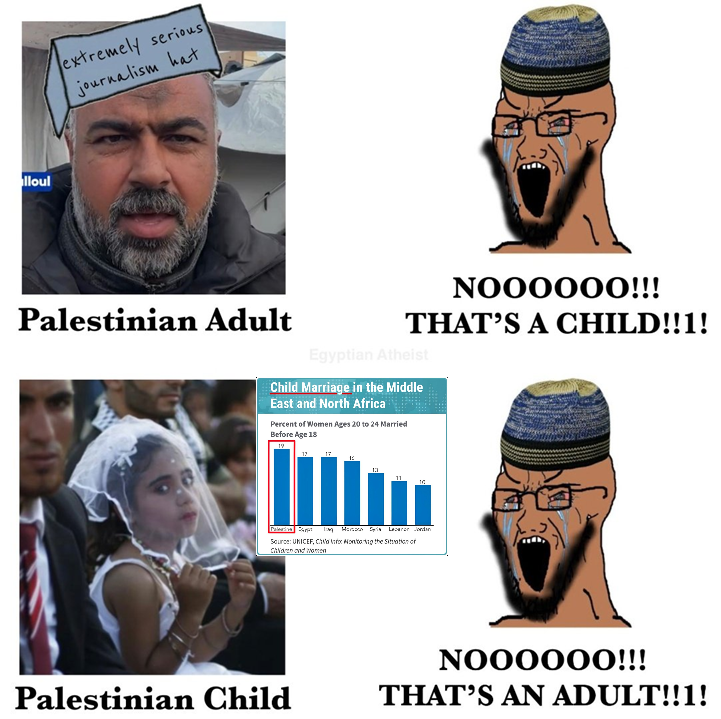 Palestinians be like