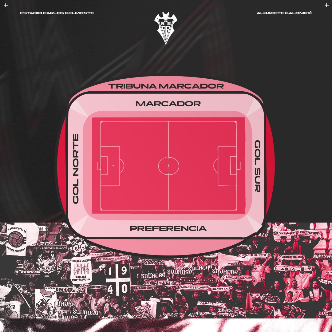 La historia se repite en el Carlos Belmonte 🤍

Y desde el club os damos  recomendaciones para disfrutar al 💯 de un día inolvidable

- Llegar pronto al estadio, tras el recibimiento al equipo, habrá espectáculo en el recinto  

- Por seguridad, no se permite introducir paraguas