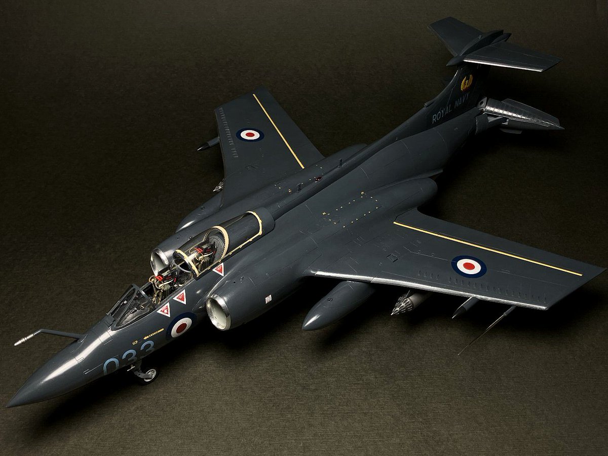 エアフィックス 1/48 バッカニア S.2
まだ手を入れる余地はあるけど、とりあえず完成。残りは気が向いたら（たぶんしないけど）。取り急ぎスマホで撮影。
soyuyo.main.jp/buccaneer/bucc…