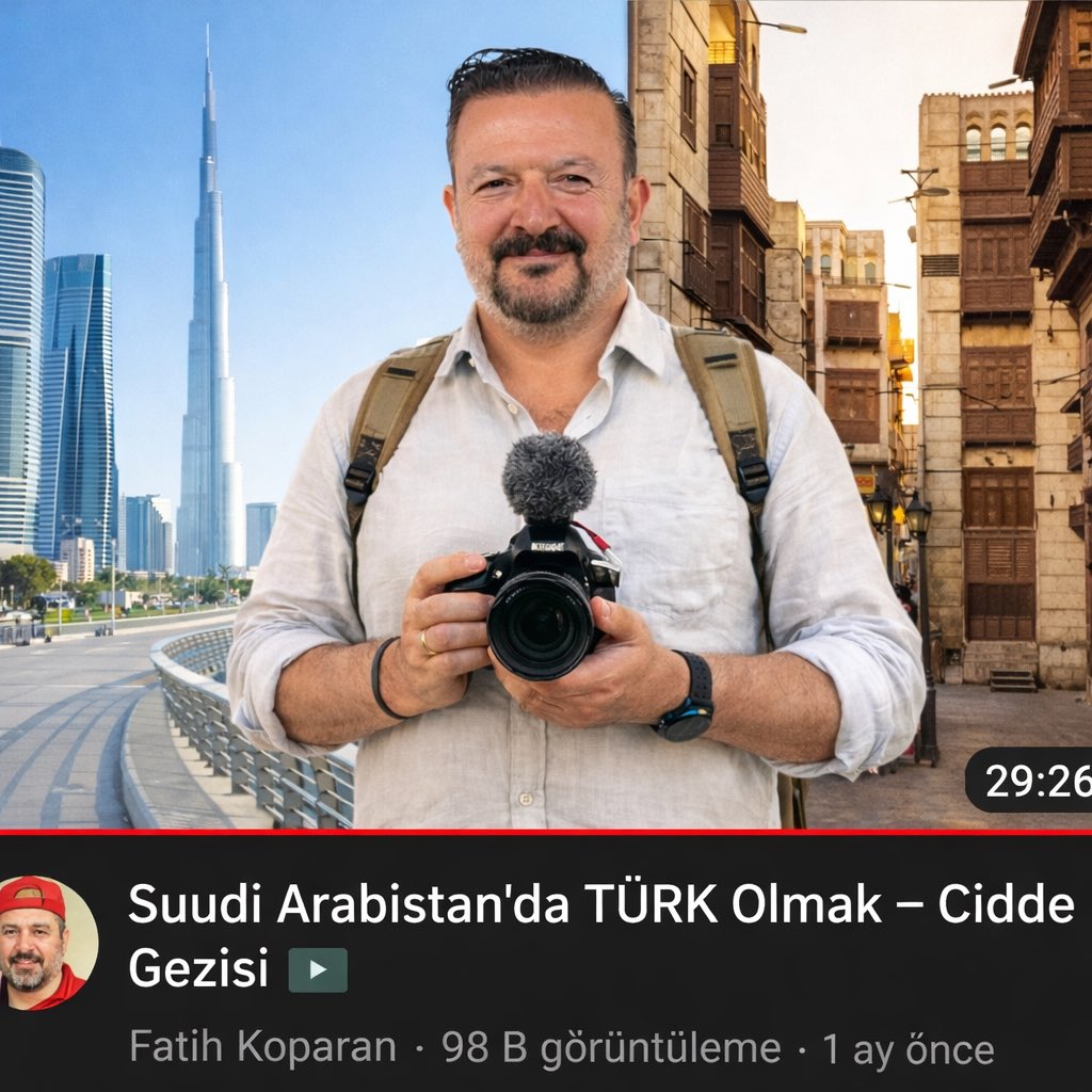 Belki Kante’yi alamadı ama öyle bir Arabistan vlog’u geliyor ki kaçırmayın derim.

 #ErtanTorunoğullarıİstifa
