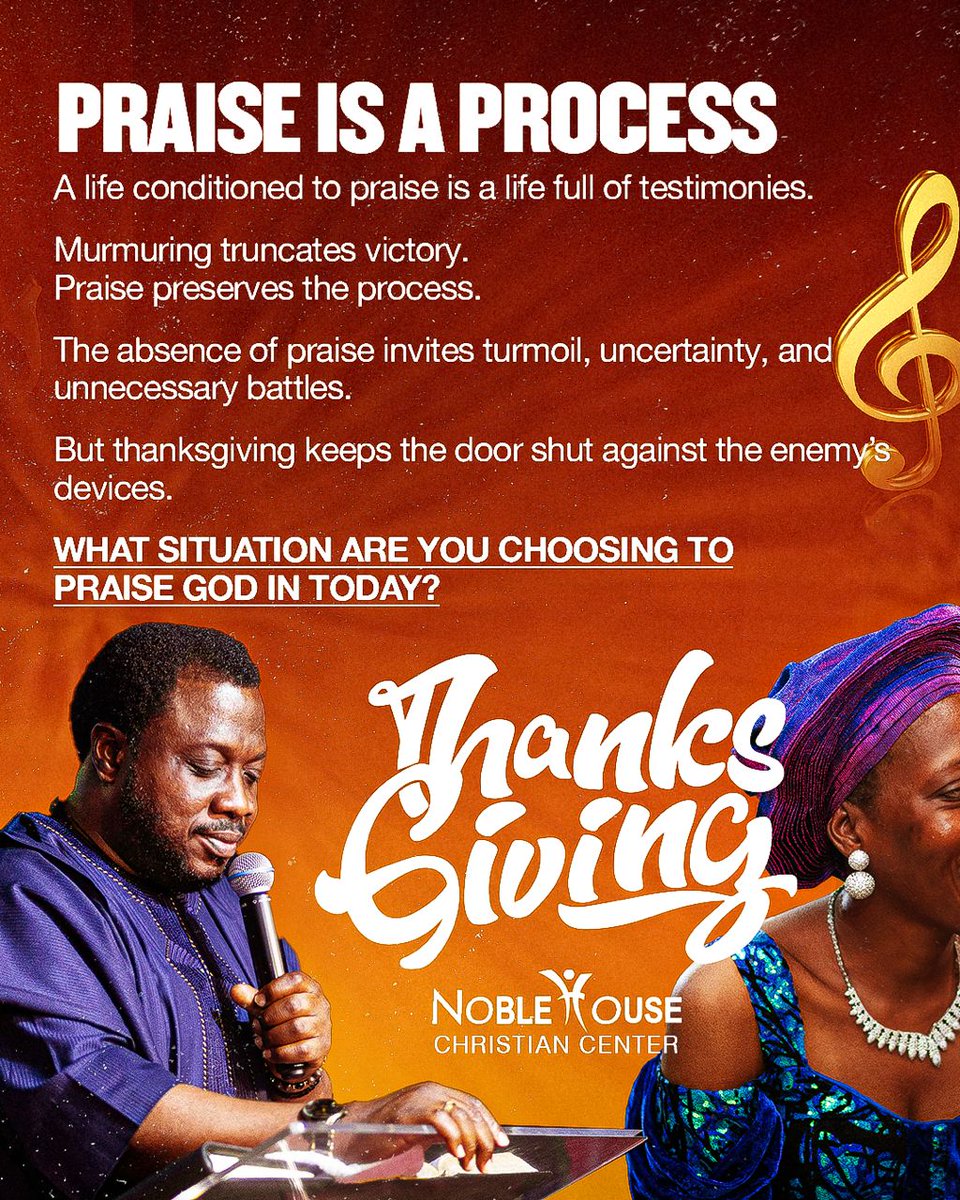 Noblehousecc's tweet image. Something to meditate on:

What if thanksgiving isn’t about how good things look…but about who your confidence is fixed on?

Let’s talk about what we learned on Sunday.

Swipe to read 👉🏼

#thanksgiving
#bayodeoyekan
#noblehousecc