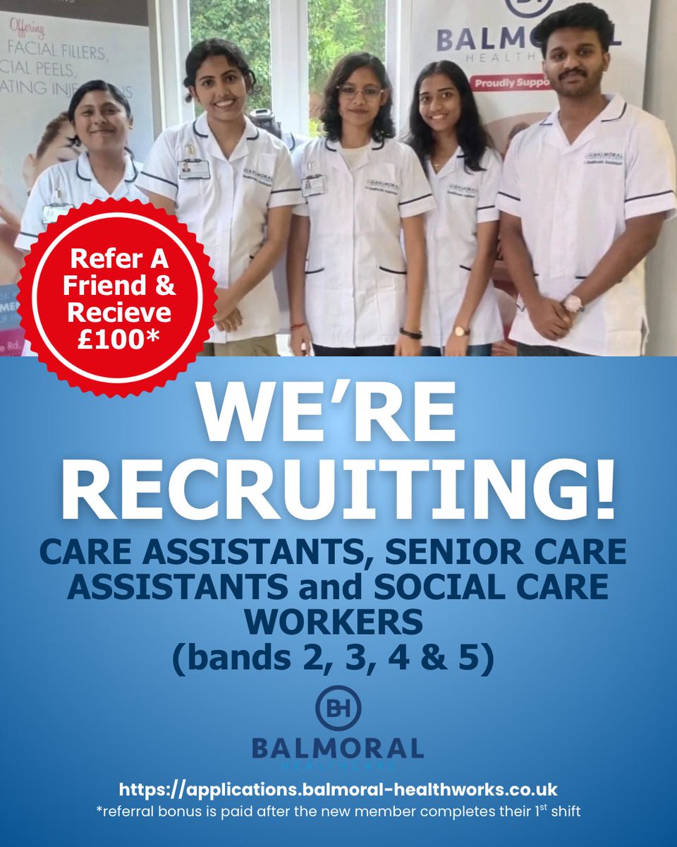 Balmoral Healthcare 💙 #No1Agency #agencythatcares tweet media