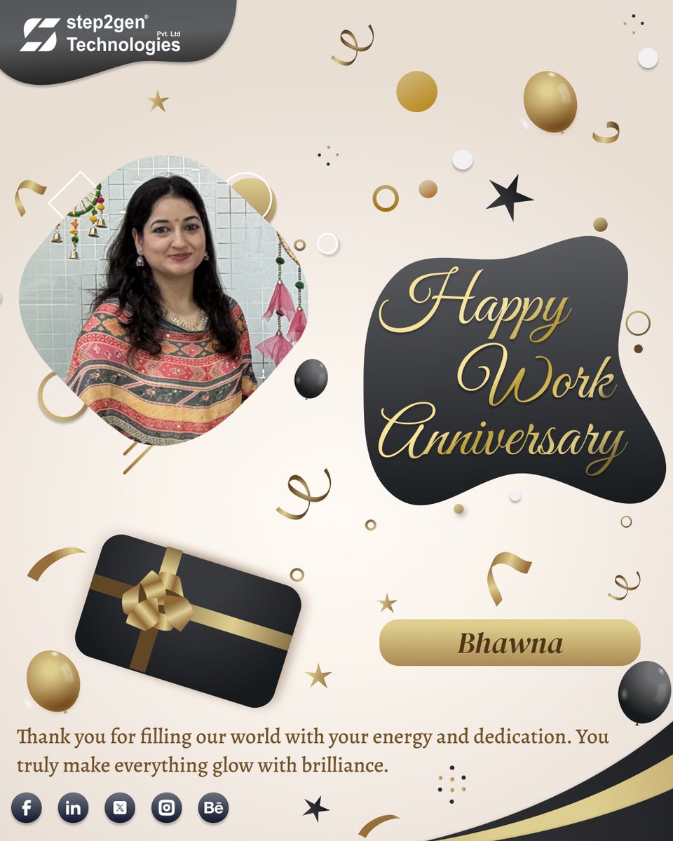 step2gen's tweet photo. Congratulations Bhawna on reaching this incredible milestone🥳

Your dedication, commitment, and hard work over the years are appreciated. We’re truly grateful for all your efforts and look forward to celebrating many more milestones together.

#workanniversary #step2gen #s2gians https://t.co/P2aj70tfgP