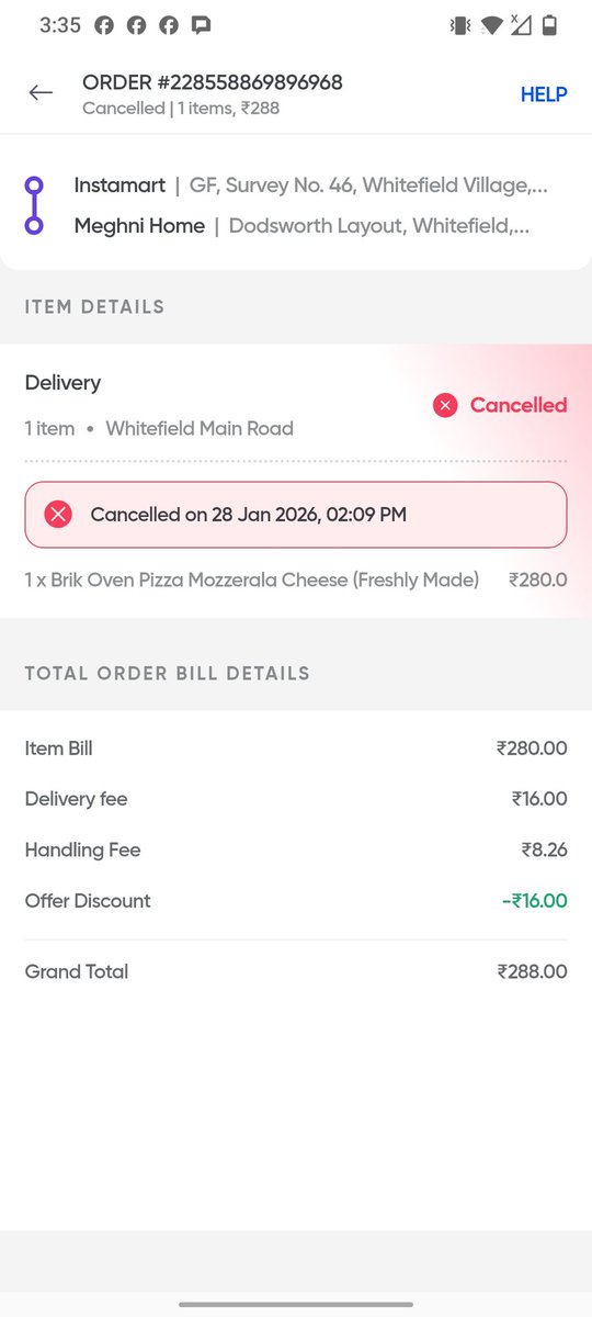 Meghanashetty29's tweet photo. @chhotibaate @instamart_it I have not got any refund or replacement,,I'm seriously gonna use u if this isn't addressed. https://t.co/Dxl21HIiHo
