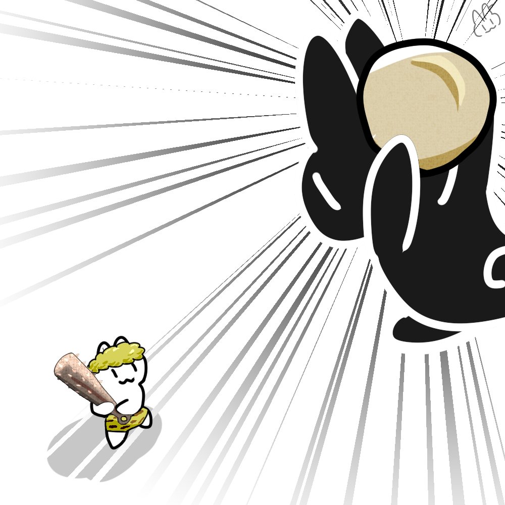 うおぉぉぉぉぉ！！！
 #節分 
#EasyRabbit #かんたんうさぎ