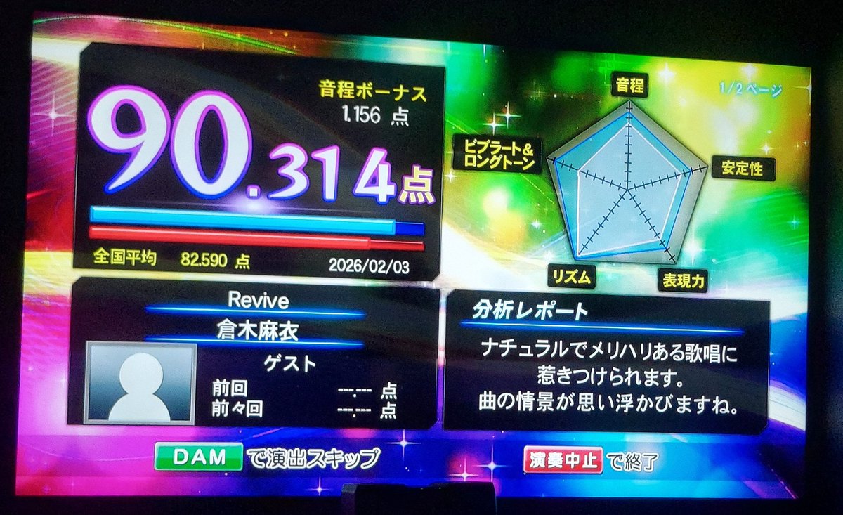 1人カラオケ行ってきた