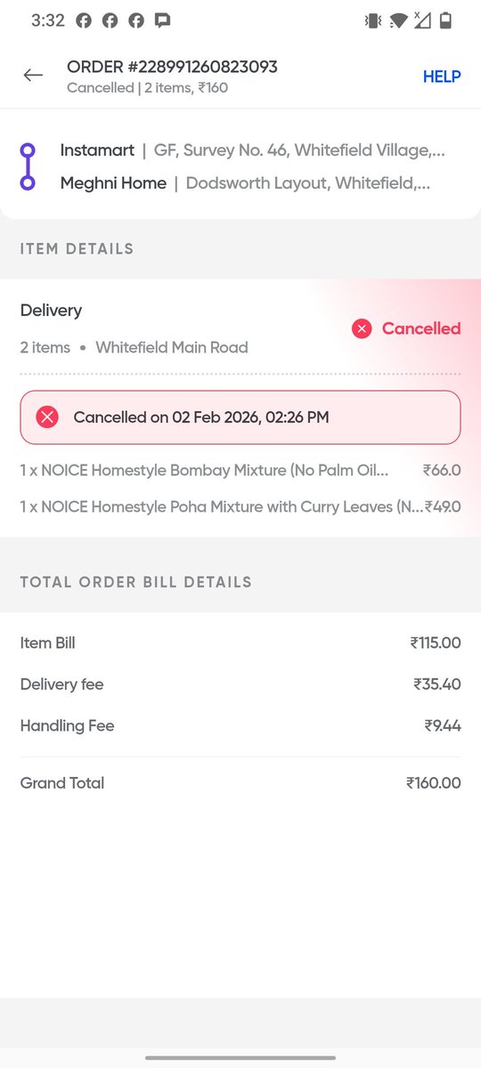 Meghanashetty29's tweet photo. @instamart_it Disgusting low quality professionalism have no shame Swiggy u r not giving items for free to send items lying in ur warehouse instead of sending ordered items 5 times in a row in a week I'm getting getting all incorrect items and customer support isn't helping anything. https://t.co/YtIHUP3BXy