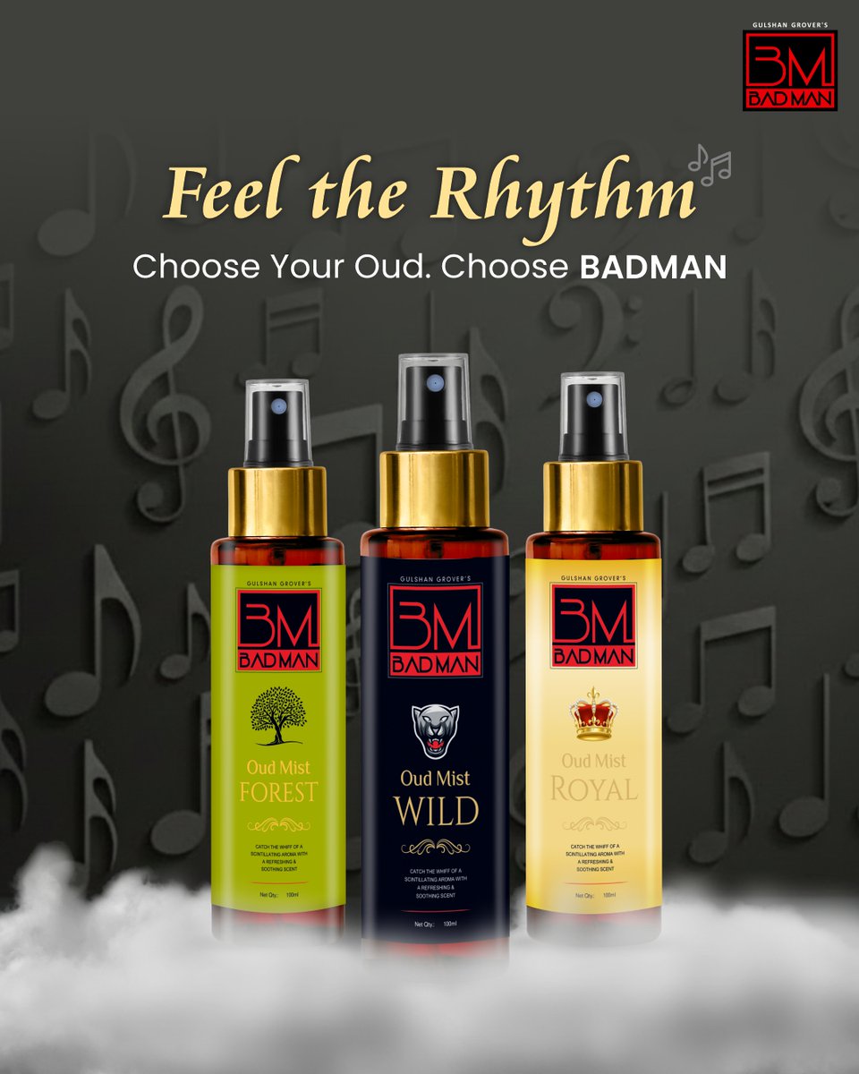 badmangrooming's tweet image. Feel the rhythm before they feel your presence.
Choose the depth of Oud. Choose Badman.

Order Today - badmangrooming.com/products/badma…

#BadmanGrooming #OUD #Grooming #oudmistspray #GulshanGrover #ForHim