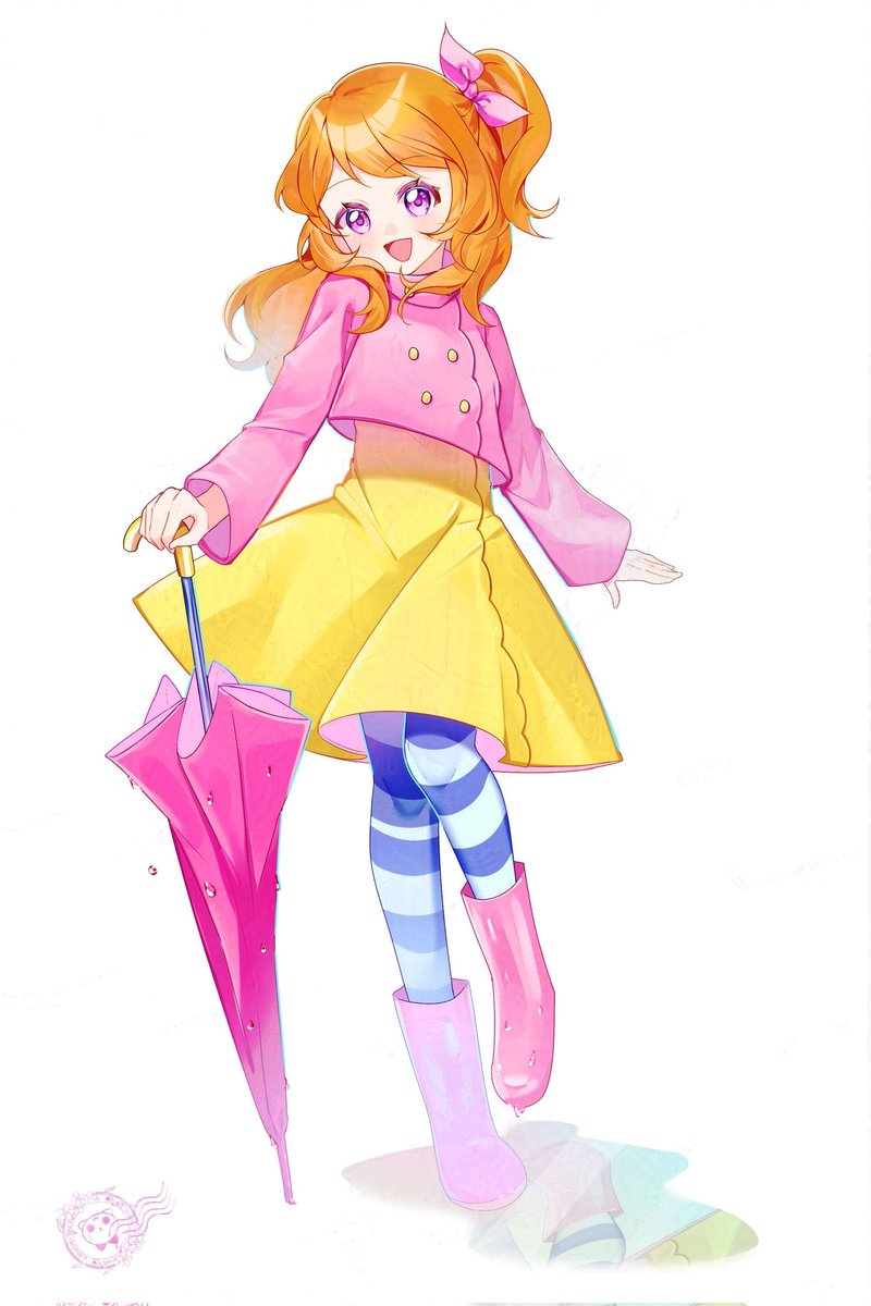 今日のお空はどんな空っ？365日ハートはお天気♪　大空あかりで〜す‼︎ ☀️🌈 

#アイカツ