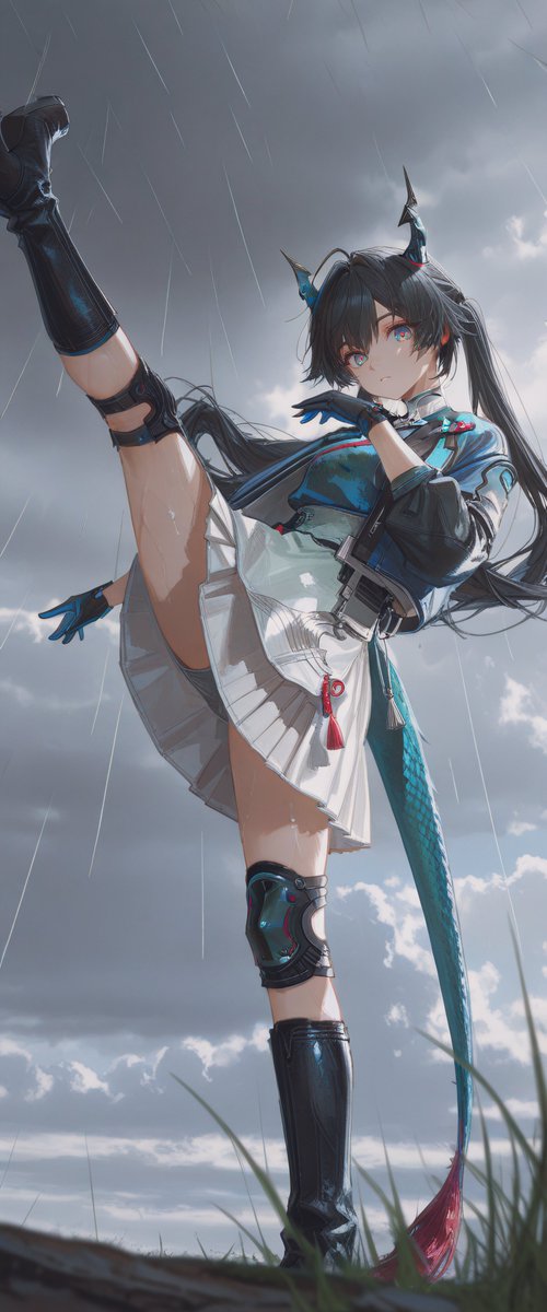 Jun7DAO's tweet image. Kick.
Chen Qianyu チェン・センユー 
#ArknightsEndfield    
#エンドフィールド     

SFW illustration
▼Tap to view full image