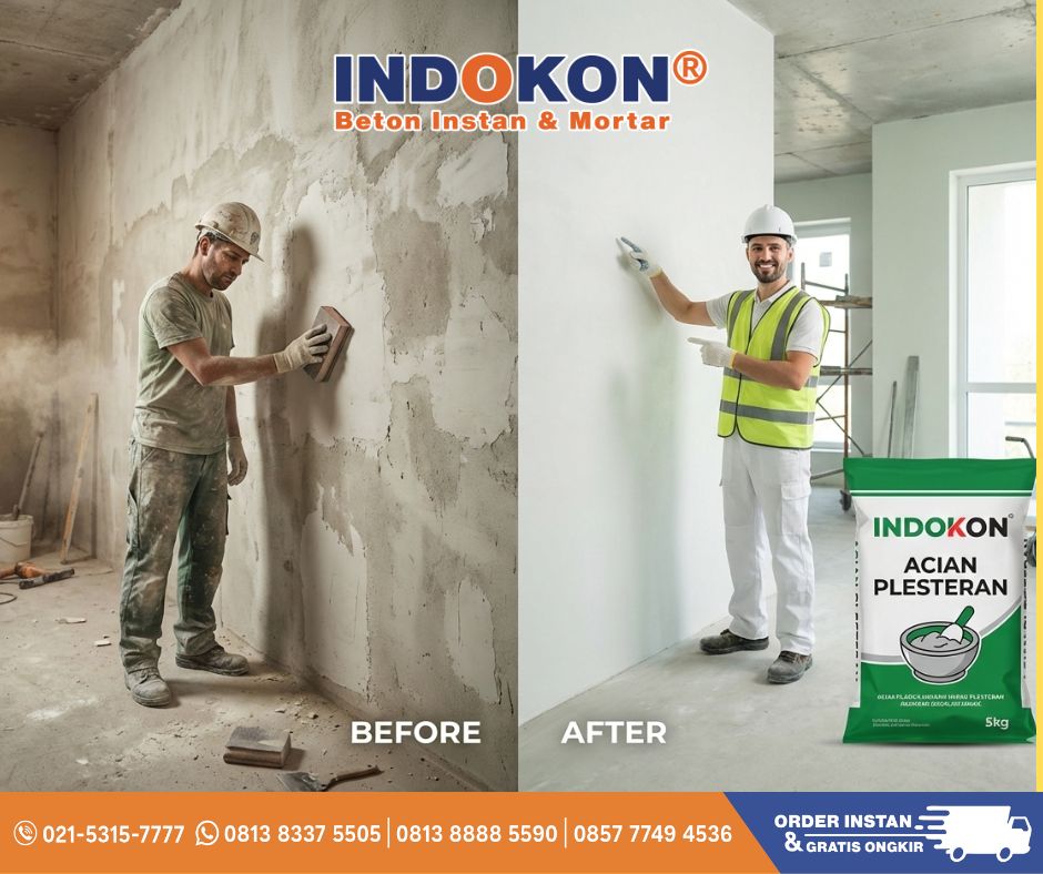 indokon1's tweet photo. Acian bagus=tidak butuh amplas
Karena permukaannya sudah konsisten
Itulah kenapa tukang pilih
Indokon Acian Plesteran
✔ Praktis
✔ Rapi
✔ Hemat waktu proyek
Hemat 1 langkah=hemat biaya
#AcianTanpaAmplas #AcianPlesteran #FinishingRapi #EfisiensiItuIndokon #BangunPraktis #Indokon https://t.co/k1bS6Kkcs4