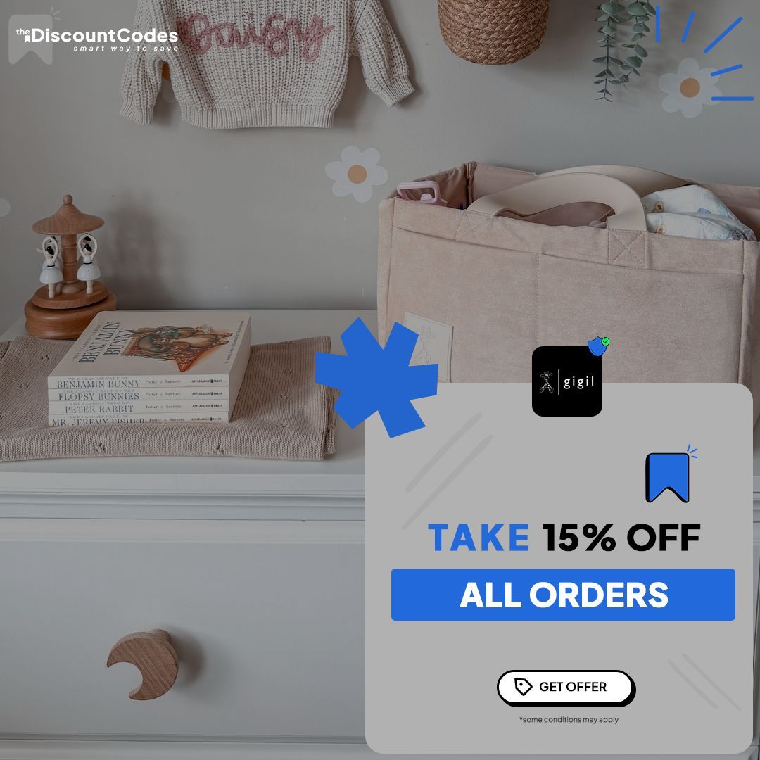 thediscountcode's tweet photo. Parenting just got easier — and more affordable. Enjoy 15% off all orders at Gigil, from baby carriers to everyday essentials designed with comfort and style in mind.

Shop the offer: https://t.co/xoVHE6HLYs
.
.
.

#theDiscountCodes #Gigil https://t.co/YlCHtFefIi