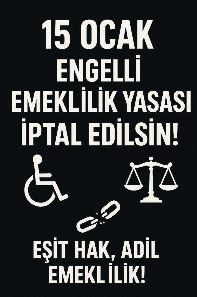 #salı 2008’den önce verilen bir hak,
yıllar sonra sessizce alındı.
Vergi indiriminden emeklilik,
kazanılmış haktır.  <a href="/AylinNazliaka/">Aylin Nazlıaka 🇹🇷</a> <a href="/ComezTurhan/">Turhan Çömez</a> <a href="/eceuner12/">Ece Üner</a> <a href="/eczozgurozel/">Özgür Özel</a> <a href="/UmitDikbayir/">Ümit Dikbayır</a> <a href="/huseyinbas_BTP/">Hüseyin Baş</a> <a href="/vekilince/">Muharrem İNCE</a> <a href="/AliKARAOBA/">Dr. Ali KARAOBA</a> <a href="/draylinanil/">draylinanilorhan</a> <a href="/kasapoglu/">Dr. Mehmet Kasapoğlu</a> <a href="/ercan001982/">Ercan Er</a> <a href="/erbakanfatih/">Dr. Fatih Erbakan</a>