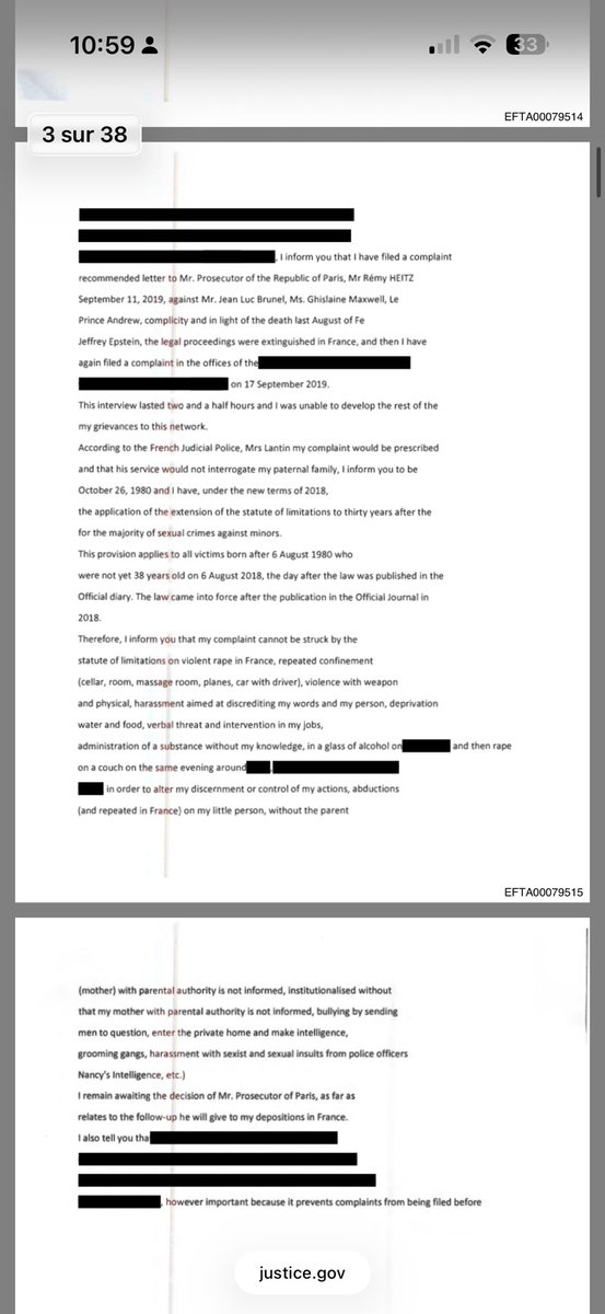 🔴ALERTE INFO

🔴🇺🇸🇫🇷Affaire Epstein : une femme saisit la justice américaine après le classement de sa plainte en France

En 2019, une femme, dont l’identité est restée confidentielle, a porté plainte à Paris pour violences sexuelles commises alors qu’elle était mineure.  Elle