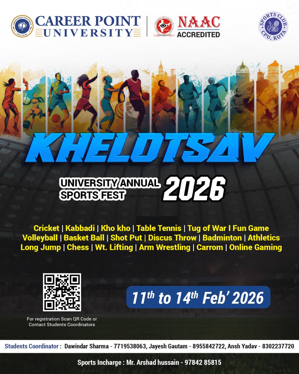 Career Point University, Kota tweet media