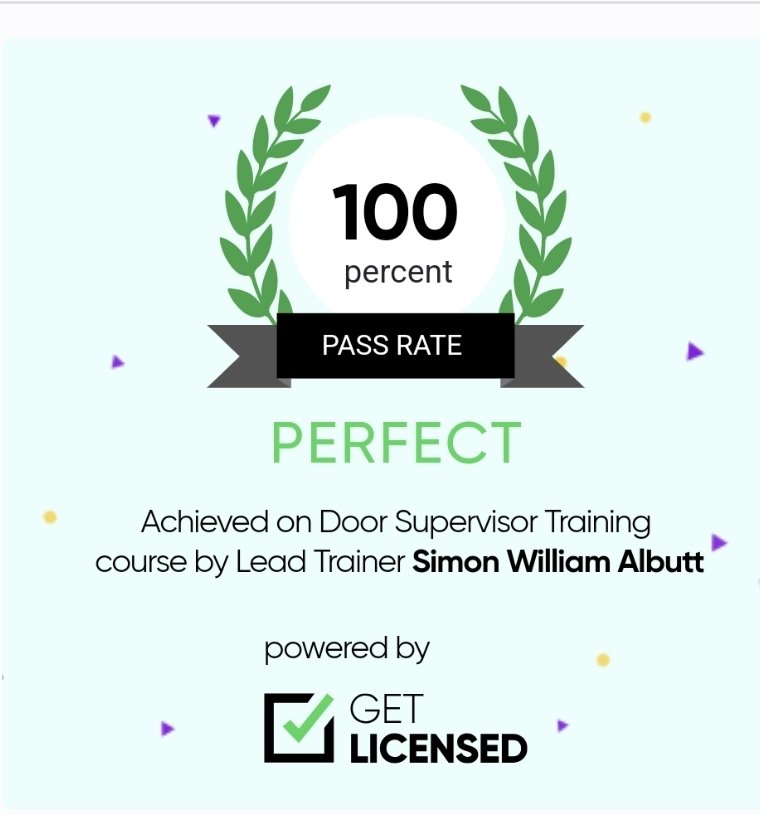 The scores are in  #Swansea is 💯 #Pass, fantastic #course, results speak for themselves, super proud of ALL the students on smashing 👏 👍 the course. If you want to be trained by one of the best in the #Country <a href="/SIAuk/">Security Industry Authority</a> #SecurityGuard #SecurityOfficer 
get-licensed.co.uk/trainer-profil…