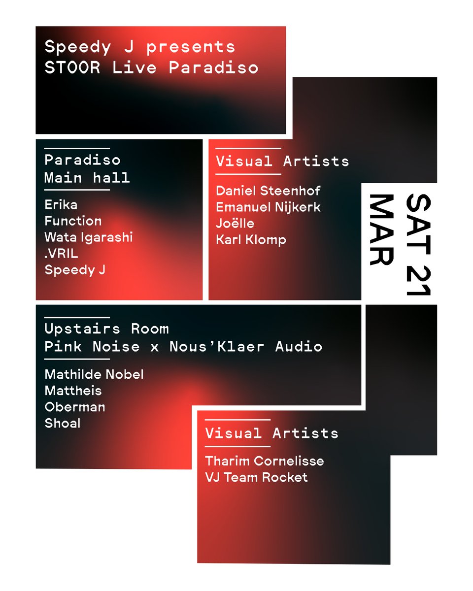 Speedy J tweet media