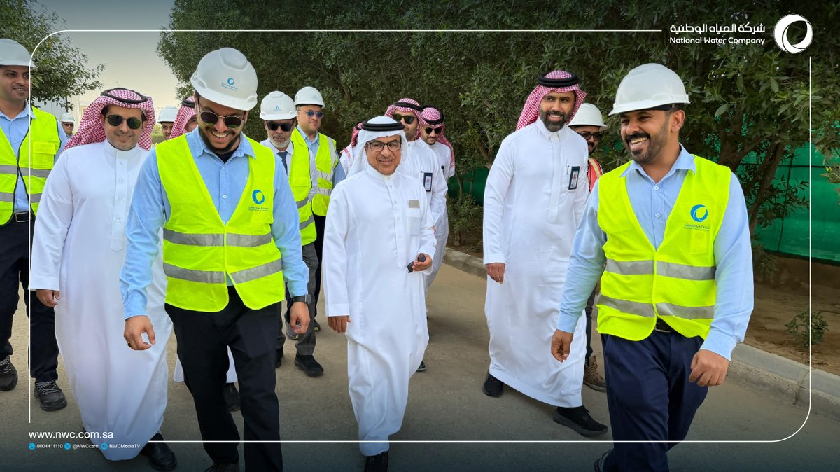 nwc_media's tweet photo. في إطار اهتمام #شركة_المياه_الوطنية لخدمة ضيوف الرحمن، تفقد الرئيس التنفيذي ميدانيًا استعداداتها التشغيلية لشهر رمضان المبارك 1447هـ بالمدينة المنورة، لضمان استمرارية الإمداد المائي وموثوقية الخدمة خلال فترات الذروة، انسجامًا مع مستهدفات #برنامج_ضيوف_الرحمن و #رؤية_السعودية_2030.

#برنامج_التحول_الوطني