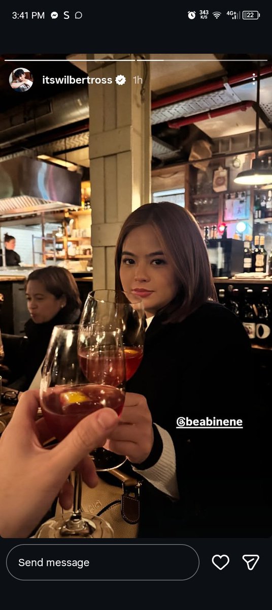 _YnnB's tweet image. POV: A quiet corner, a glass of wine, and the best company.