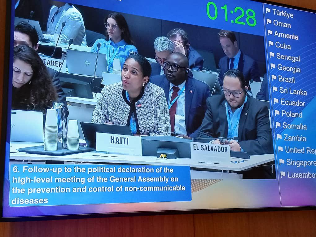 Mission Permanente d'Haïti près l'ONUG tweet media