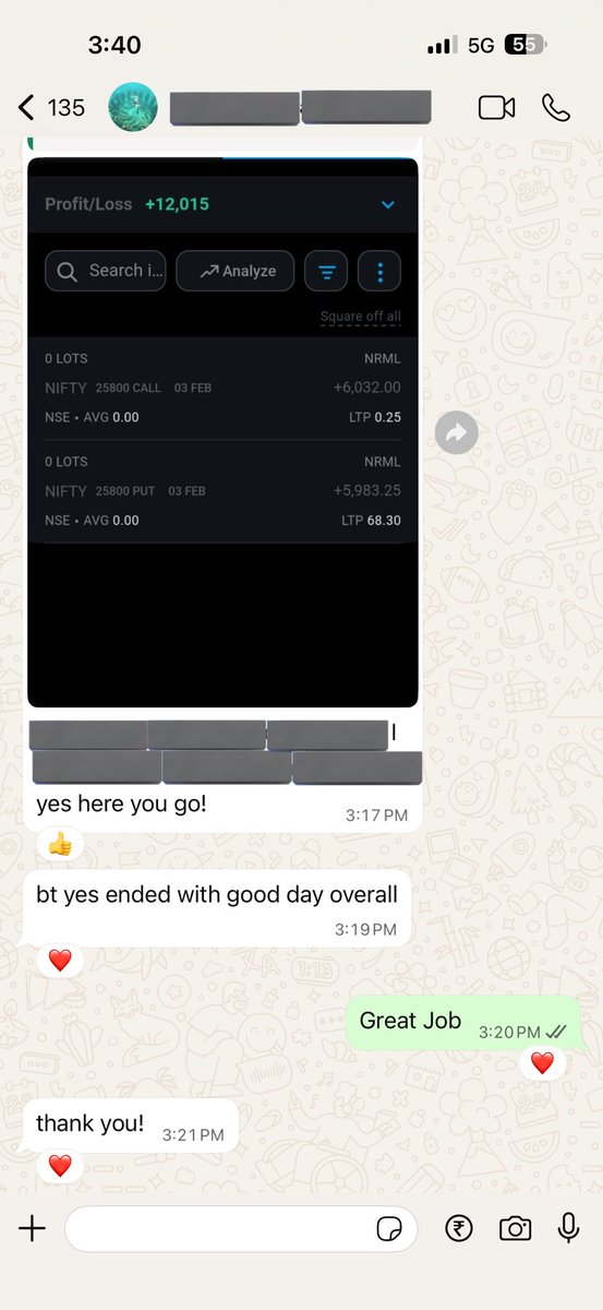 “When the process is respected, results take care of themselves.” STUDENT Result.

This is how real traders are built. #OptionsTrading #Optionselling #AlgoTrading