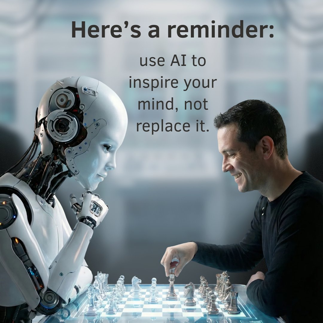 Everyone has an opinion about AI. What is yours? 

In our view, AI is only as good as the way you choose to use it.  

👇 Is AI making your work better or worse?