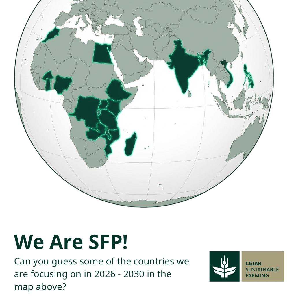 CGIAR Sustainable Farming Science Program (SFSP) tweet media
