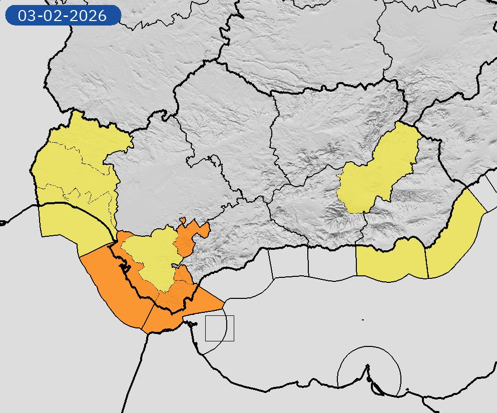 AEMET_Andalucía tweet media