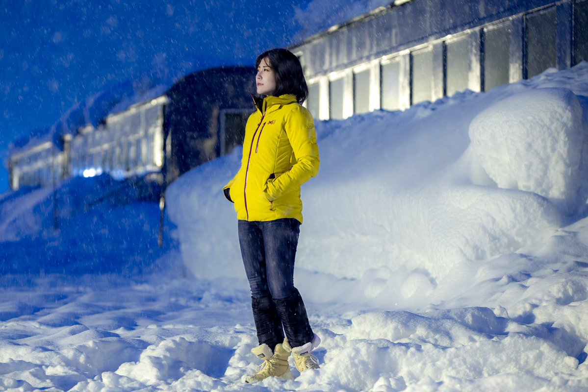 BondsSam's tweet image. 一気に雪が増え始めてますね
Model : Midori Saito