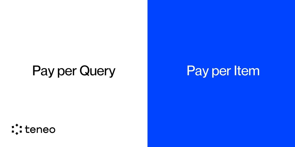 Per-Query vs Per-Item pricing in the Agent Console 

Agents don’t use subscriptions.
They use pay-per-use, powered by x402.

Here’s how it actually works 👇