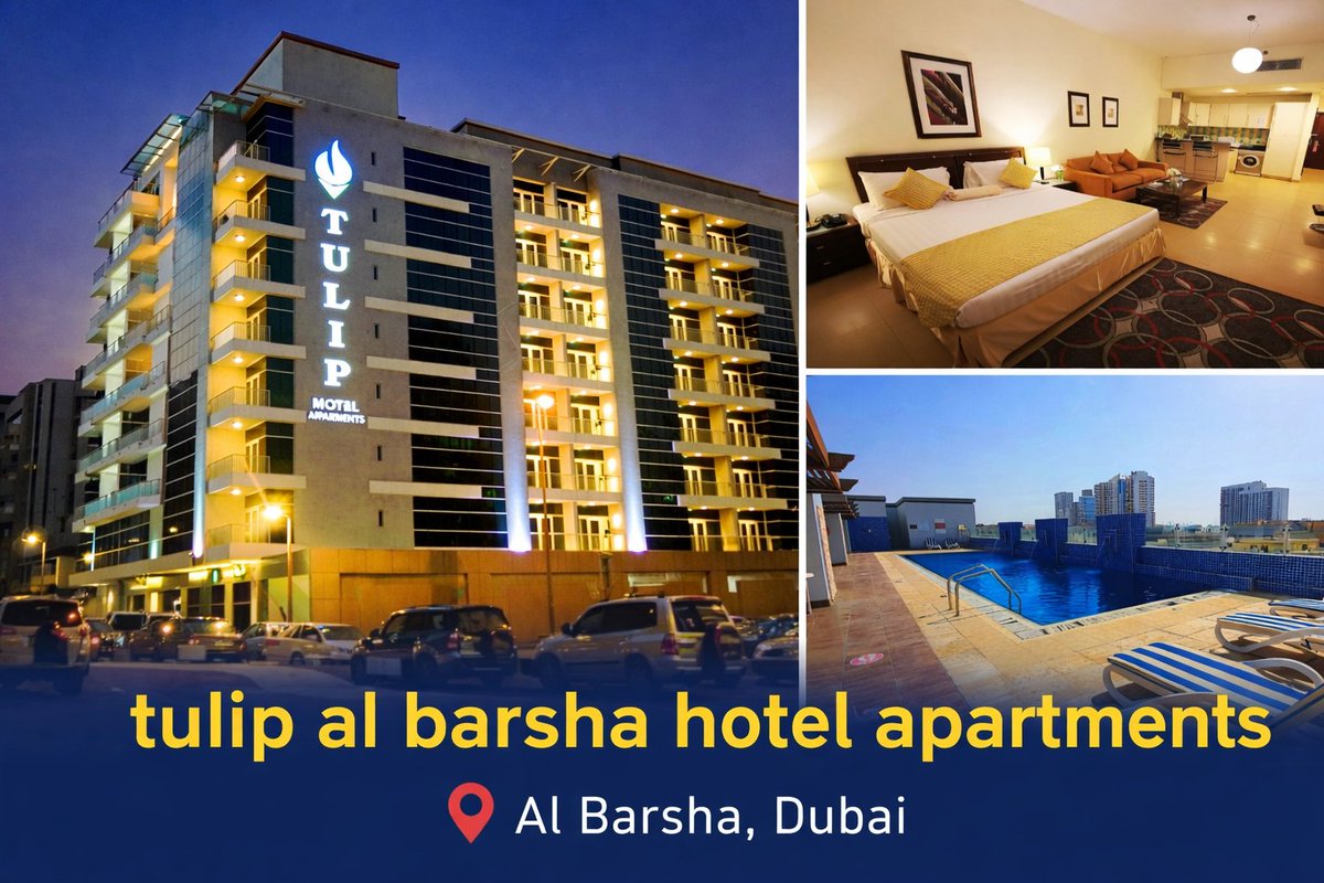 Michael02Carter's tweet photo. Experience ultimate comfort at Tulip Al Barsha Hotel Apartments!
Located in the heart of Al Barsha, enjoy modern amenities and hassle-free booking with @bookmybookings 

Book now ➡️ https://t.co/noDV9V2fzc

Dubai stay, made simple!

#BookMyBooking #tulipalbarshahotelapartments https://t.co/y5aBd9GfcE