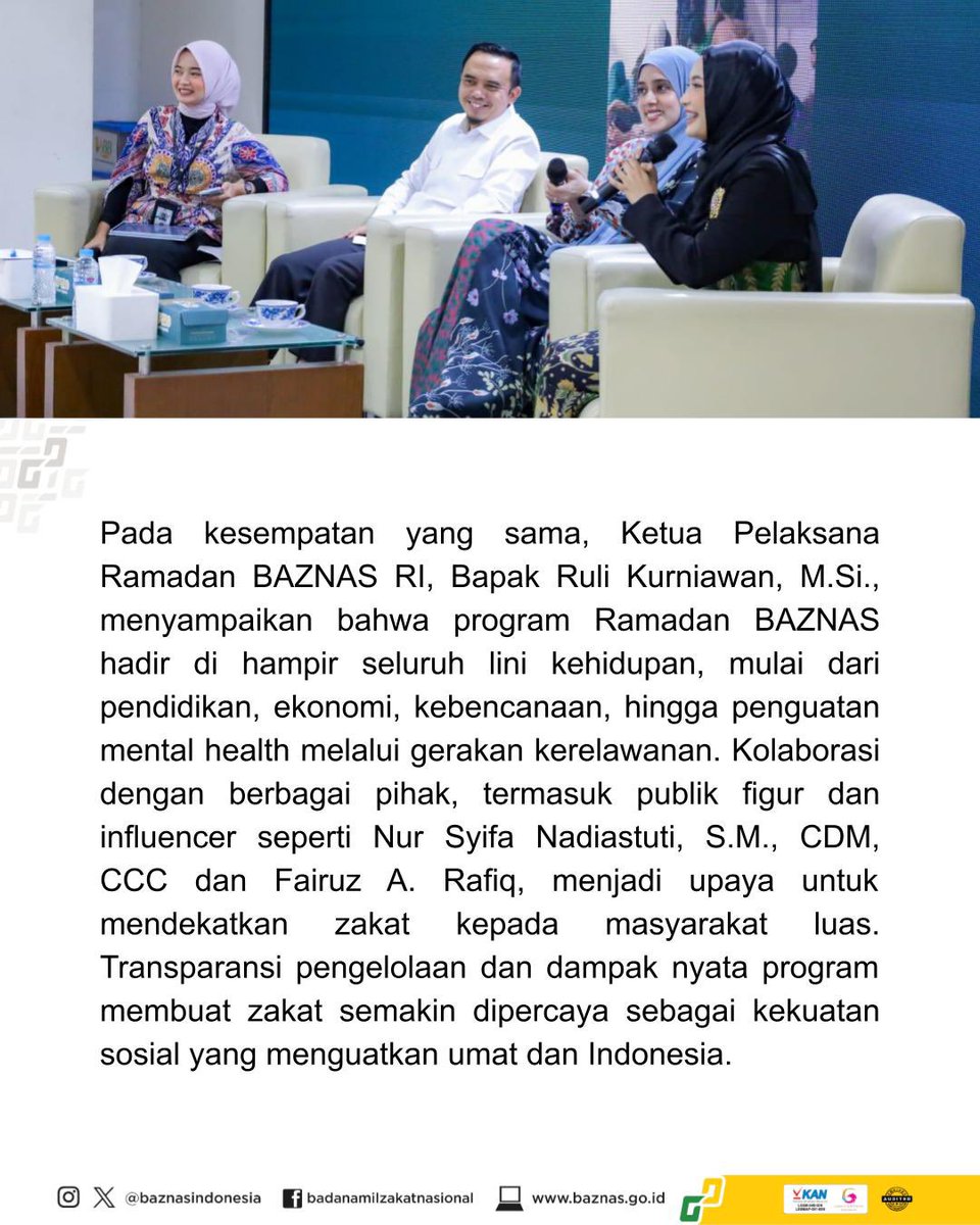 baznasindonesia's tweet photo. H-15 Ramadan!!!
Persiapan apa aja nih yang sudah #SahabatBAZNAS lakukan untuk menyambut bulan suci? Komen di bawah ya!
#Zakat #ZTalk #Ramadan #BAZNAS https://t.co/KOORc1Wa2R