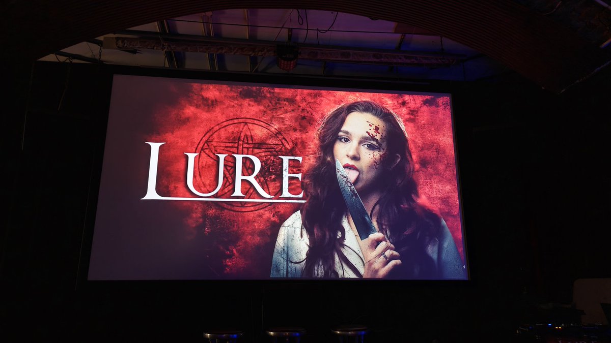 butchermatt's tweet photo. Last night's entertainment. The first ever screening of feature film 'Lure'. PBA client @patgarrett777 was in it. Very gory and extremely well done on a micro budget by the talented team including Oliver Cox and Reece Richardson. https://t.co/pP70lNZuAC