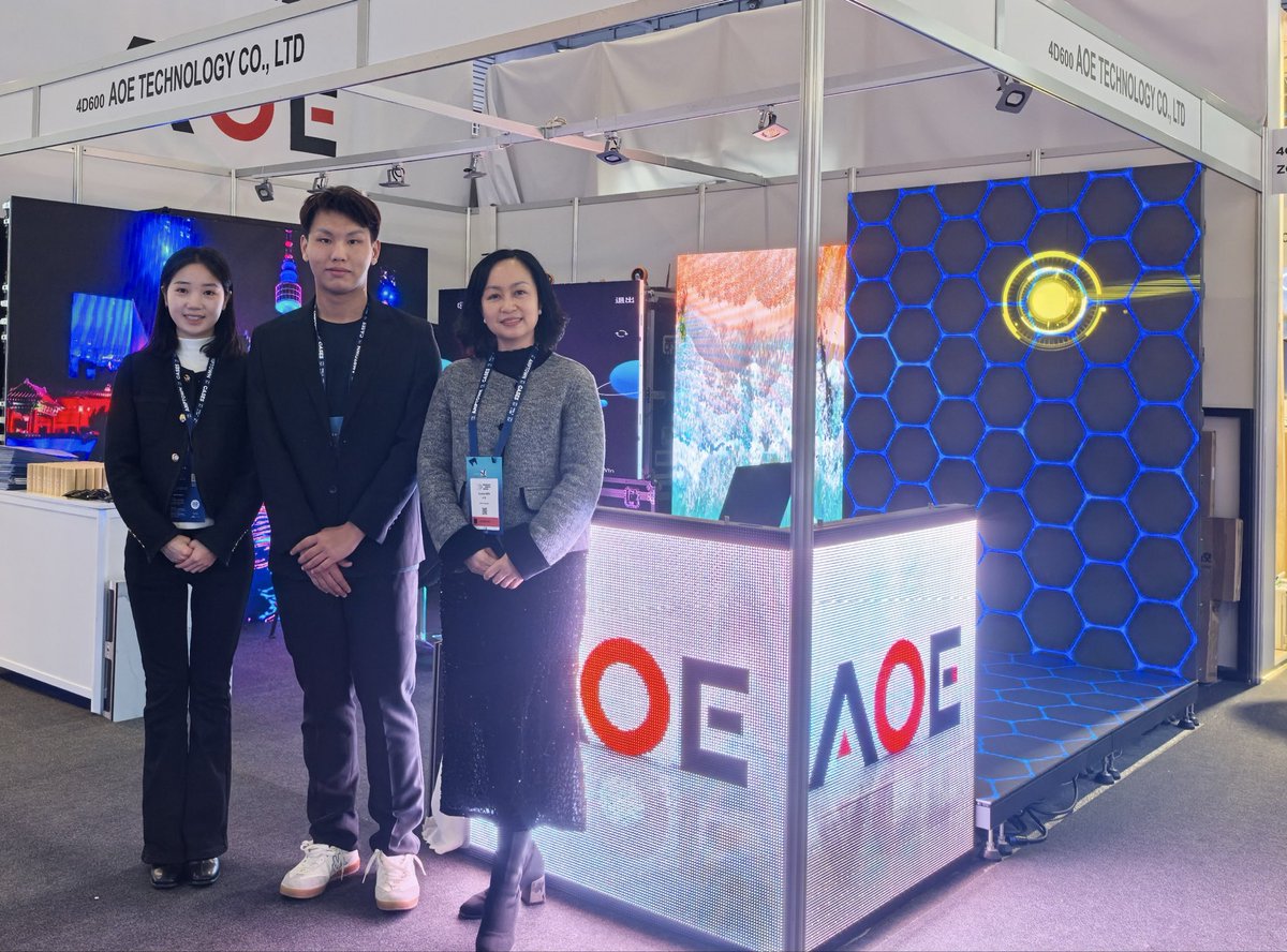 Welcome to vist our booth at ISE2026, Enjoy a 20% discount on exhibits purchased at the exhibition!!!
 
📍 Booth No.: 4D600
🎟 Your Invitation Code: ISE260088
 
Looking forward to meeting you at ISE2026, exploring how our innovative LED solutions can elevate your projects!