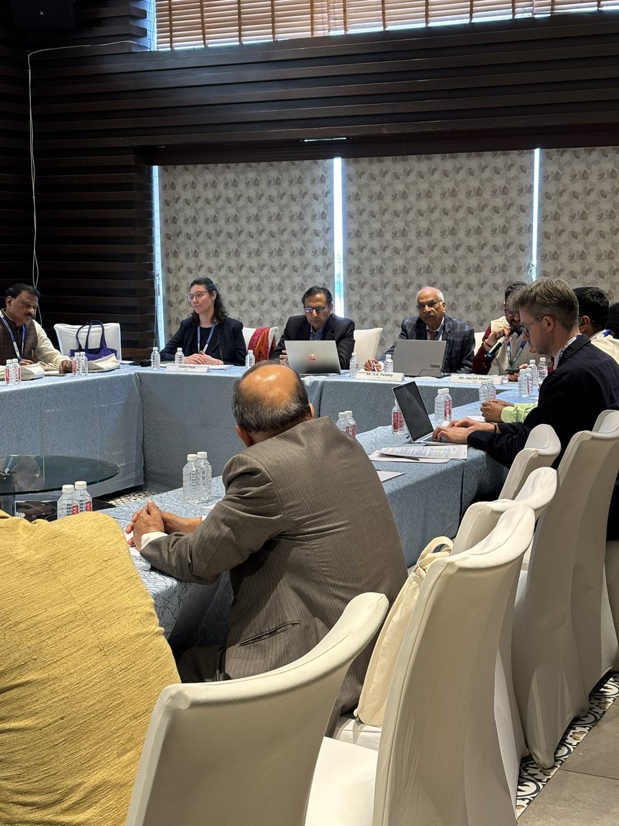 The Commonwealth Sustainable Cities policy dialogue underway in Madhya Pradesh, India. Excellent inputs across key themes including sustainable development; climate resilient urban development and now in break out sessions on urban finance, housing and integrated planning.