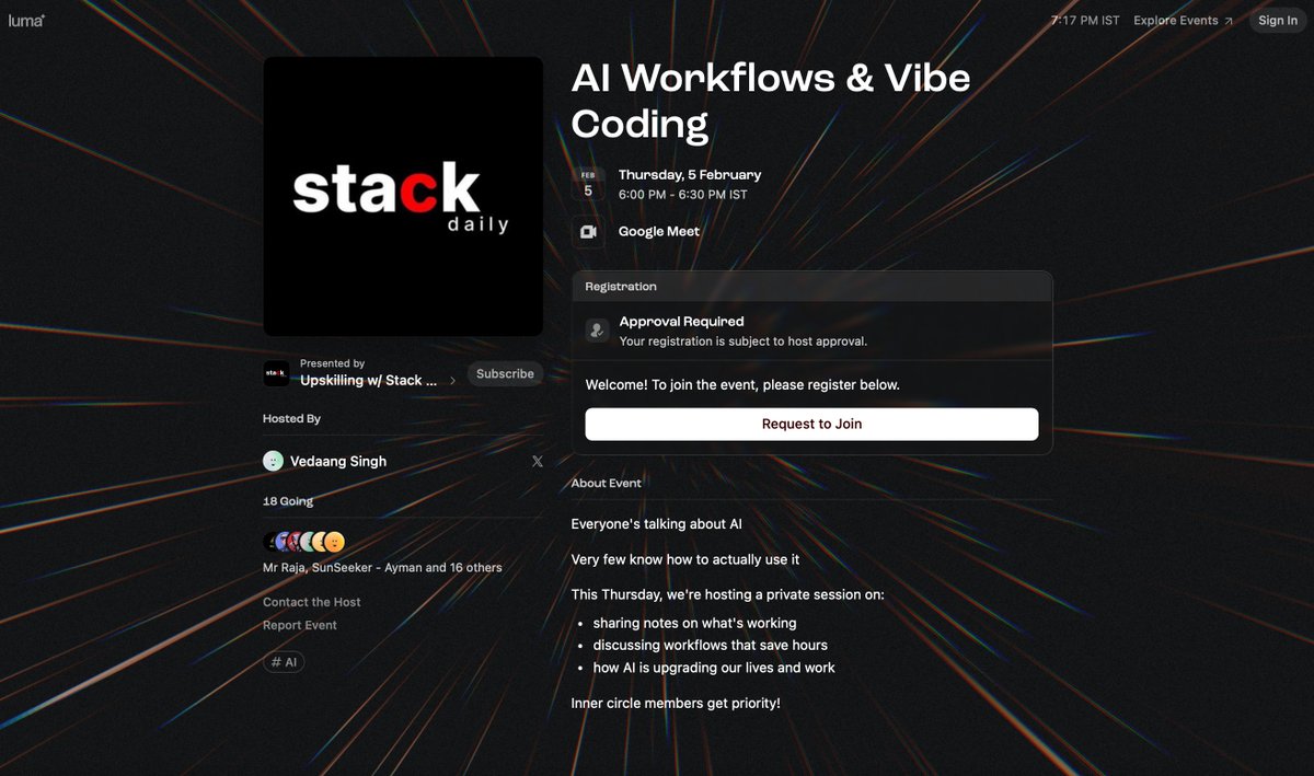 Stack Daily tweet media