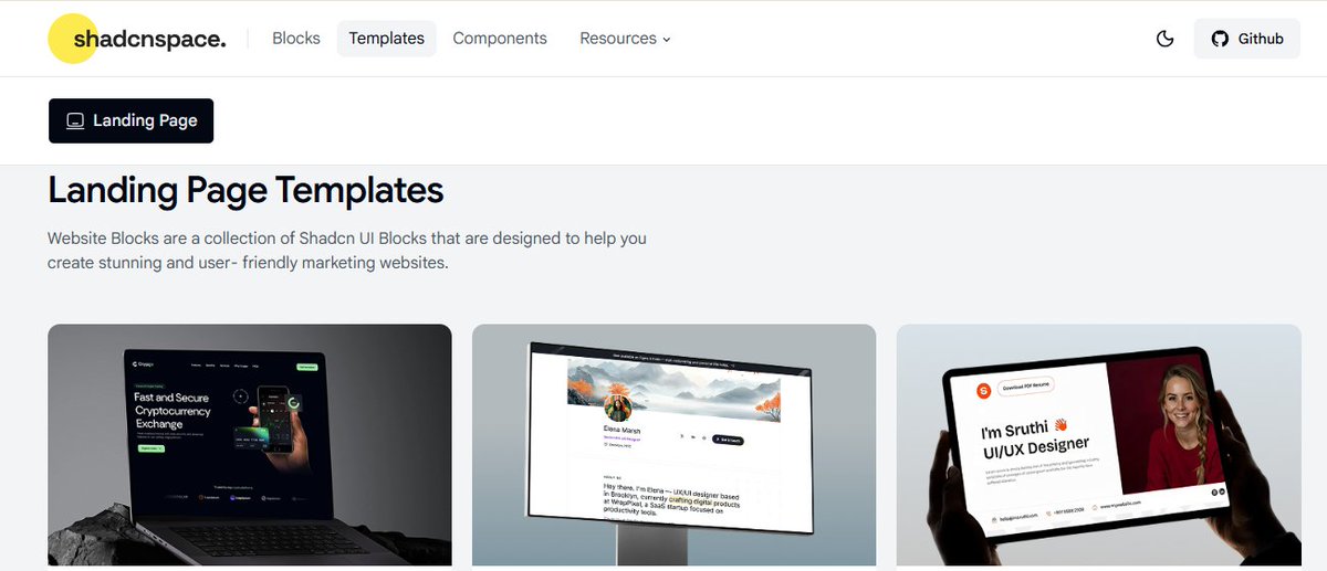 sheetal_sonar's tweet photo. @VadimStrizheus Building high-quality shadcn/ui templates to help founders ship faster 🚀

👉 https://t.co/80Lgkxf5ry https://t.co/c0DOjAqGx7