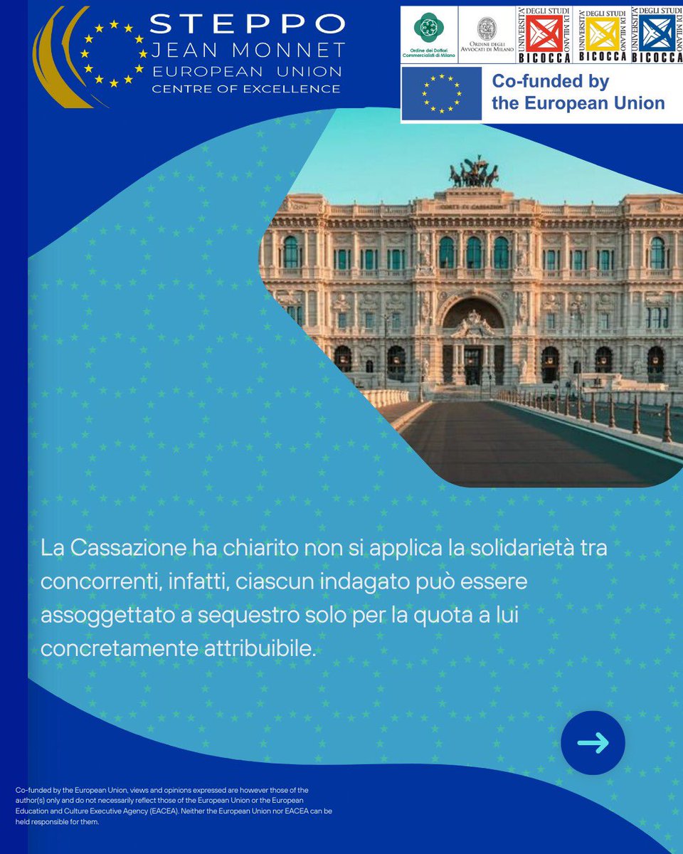 steppo_eulaw's tweet photo. Un’altra sentenza della Cassazione si pronuncia sul sequestro preventivo.

#avvocati #commercialista #commercialisti #eppo #corruzione #riciclaggio #frodi #ue #frodifiscali #followbeneficialownwer #unioneeuropea #frodicarosello #guardiadifinanza #gdf #cortedeiconti https://t.co/DFREc0kODR