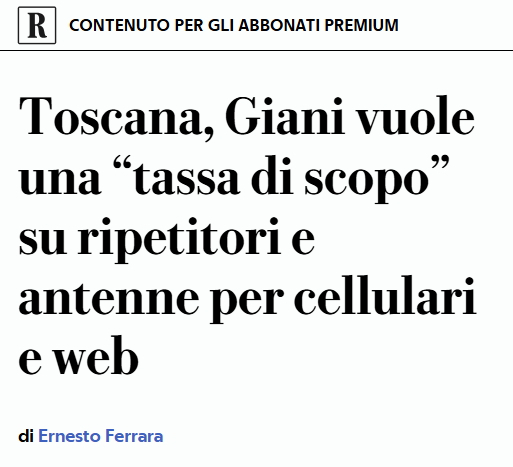 Ogni mattina un comunista si sveglia e inventa una nuova tassa.