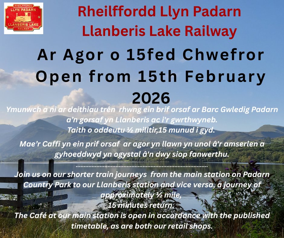 Llanberis Lake Railway tweet media