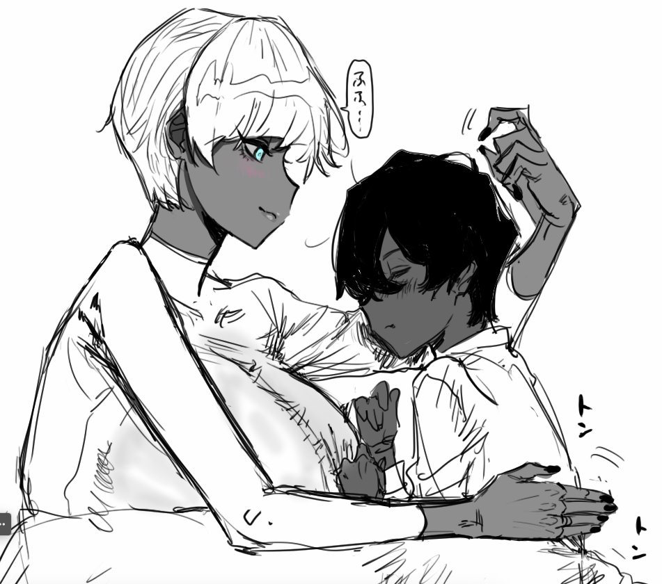 インドラママ♀が息子の友達とその父親に脅されてタネ付懇願土下座させられるモブンドの落書きと、二枚目は脅しのネタのレイプ動画を撮られる直前の夜のインドラ親子の落書き 