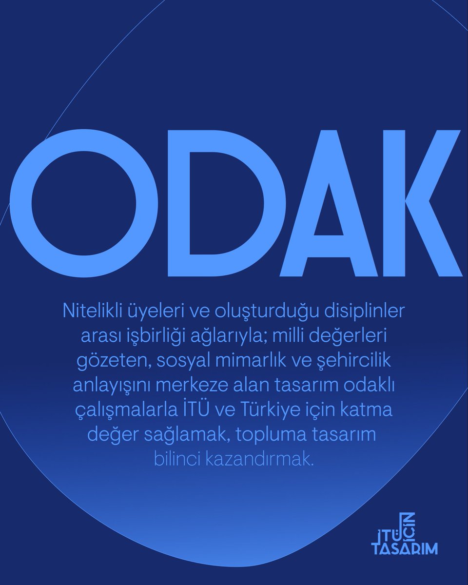 İTÜ İçin Tasarım Kulübü | ODAK