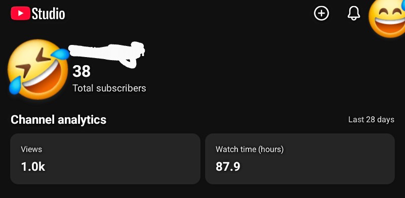 JonPrime's tweet photo. My first 1k views with 18 videos 🥰🥰🥰 https://t.co/XxaYp66Gc7