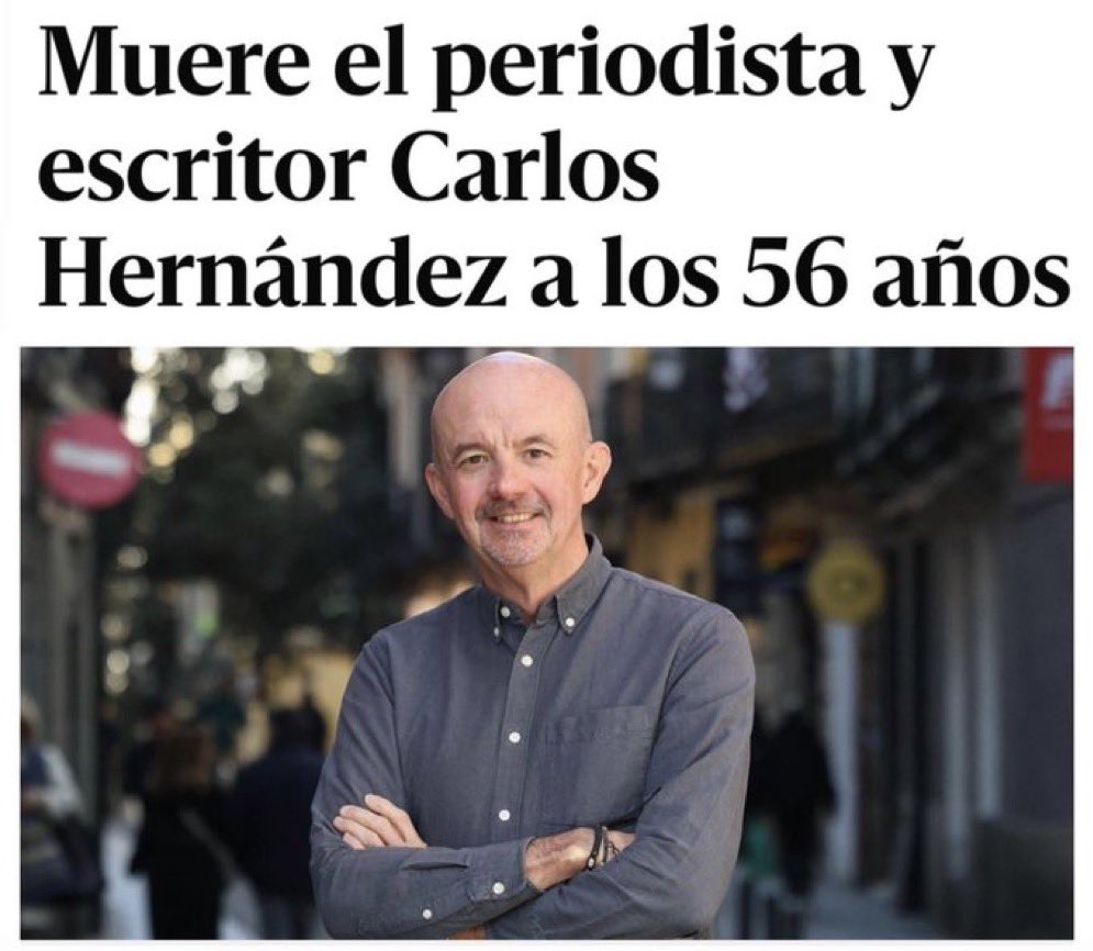 Qué tristeza, Carlos fue un periodista y escritor tenaz que arrojó luz sobre lo poco que se sabia de los campos de concentración franquistas. Además, trabajó por que esa verdad fuera transmitida a toda la sociedad española, en especial a la juventud.

Descanse en paz.