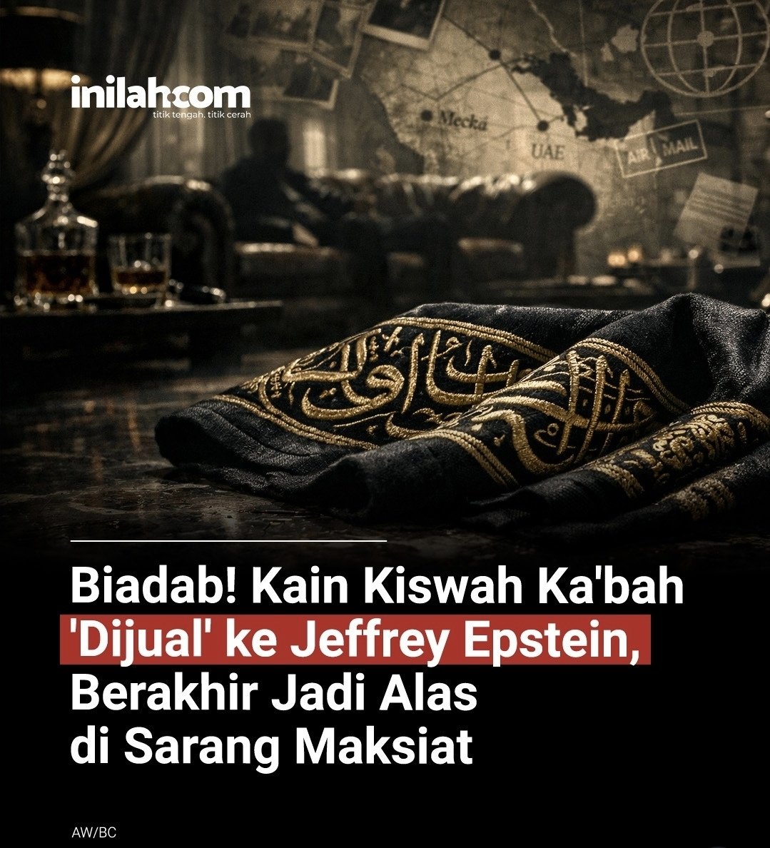 PatubMbel's tweet photo. Perjalanan kiswah sampai JE ini sudah pasti melalui kekuatan kolusi, uang, dan penimbunan akhlak yg dalam. Dan itu tjadi di bumi di mana kanjeng nabi dilahirkan, islam muncul pertama kali, al mukarromah.
Di sini kita masih konyol memeganh teguh org sholat pasti baik, berislam pasti baik. Bukan subject sholat dan islamnya. Subjek itu dijaga langsung oleh gusti Allah. Tapi output manusia yg melakukannya. Kita tdk terima kalau disebut manusia abu² sedangkan sdh sholat 5 waktu. Kita gak mau disebut 'belum tentu' padahal ktp kita islam.
Kiswah sampai dijadikan alas di tangan JE itu menunjukkan subject dan pelaku adl 2 hal berbeda.
Sampai kapan kita denial terus kalau kita ini masih jauh dr baik dan justru menghinakan sholat dan islam dg menjadikannya pertahanan terakhir ketika dipojokkan dg kenyataan. Ilmu psikologi paling dasarpun mengatakan "mengakui dan membuka diri" adl pintu masuk menuju jalan yg lebih baik dan berbenah. Kalau masih denial sampai urat leher keluar ya wiss lah. Arep piye meneh.
