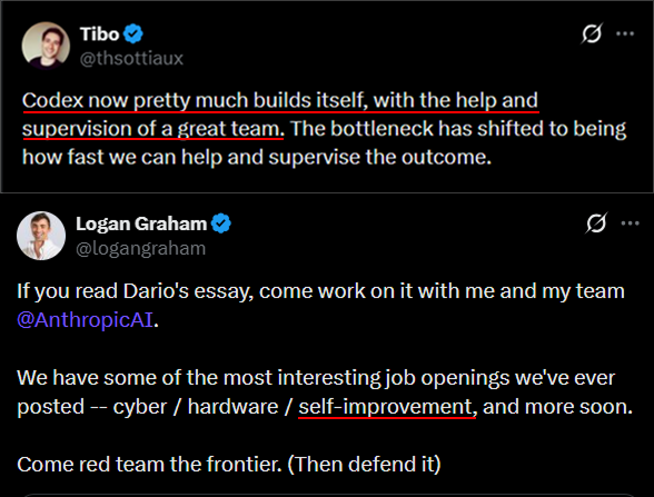 Self-improvement juxtaposition