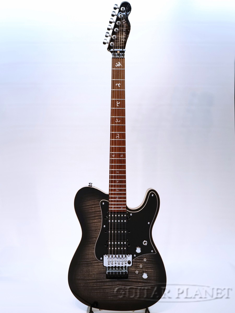 新着入荷情報】 G-Life Guitars Cross Edge FMT/Ash Black Morion