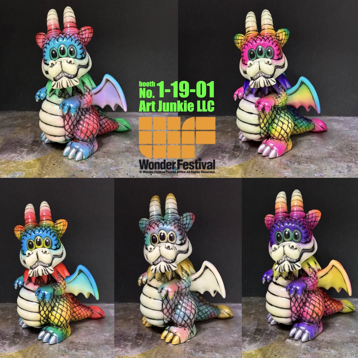 2/8 WF2026W Art Junkie LLC booth No.1-19-01 #ソフビ #sofvitokyo